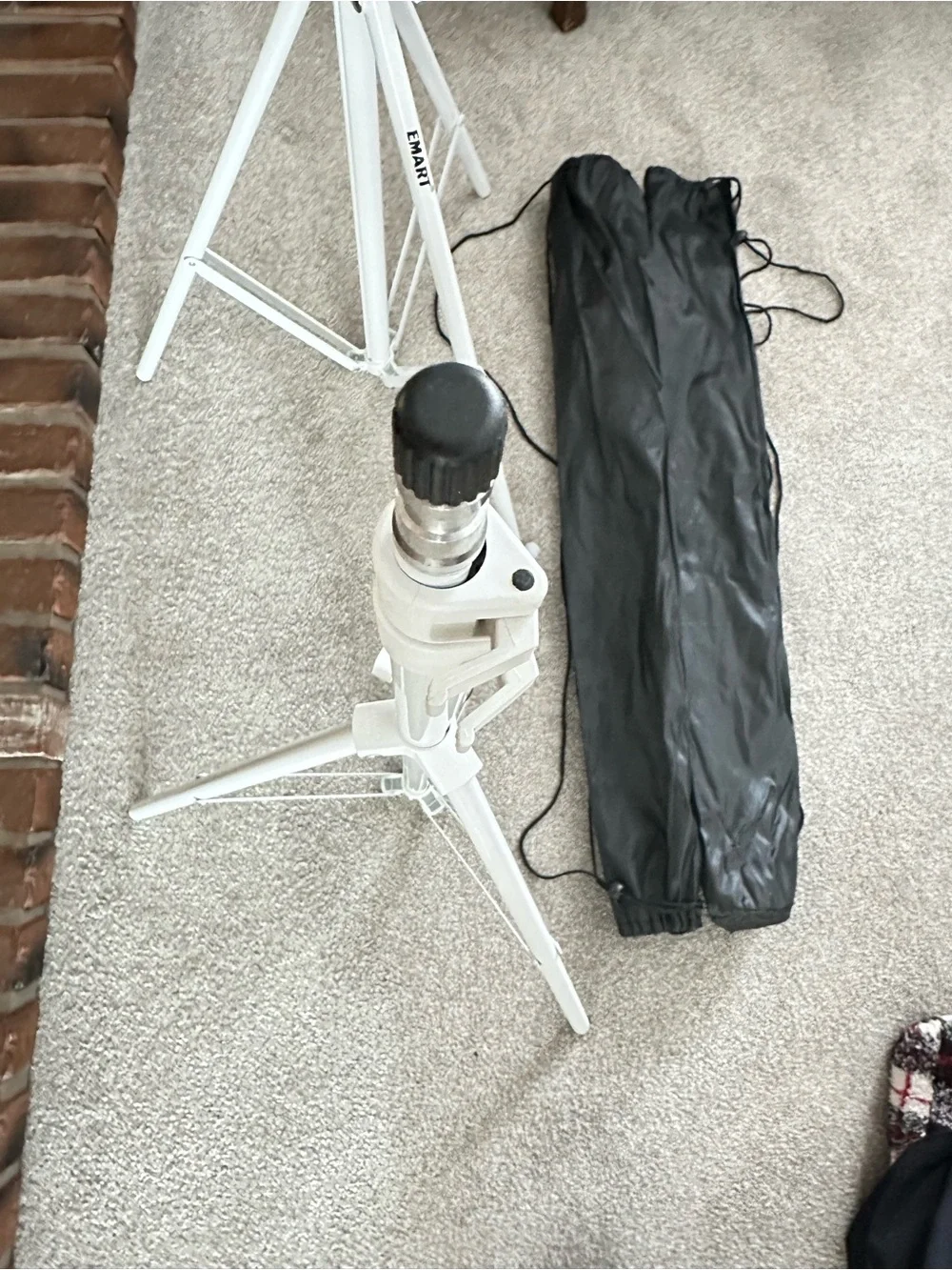 Set of 2 Adjustable Photo Video Light Stand Tripods or Wedding Party Decor Poles